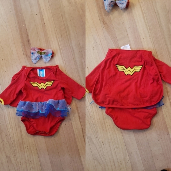 FREE W PURCH Infant Wonder Woman Halloween Costume - Picture 4 of 6